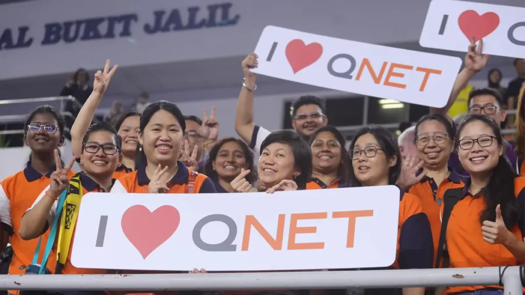 Fans at the Junior Hockey World Cup 2023, another sports partner empowering QNET business success 