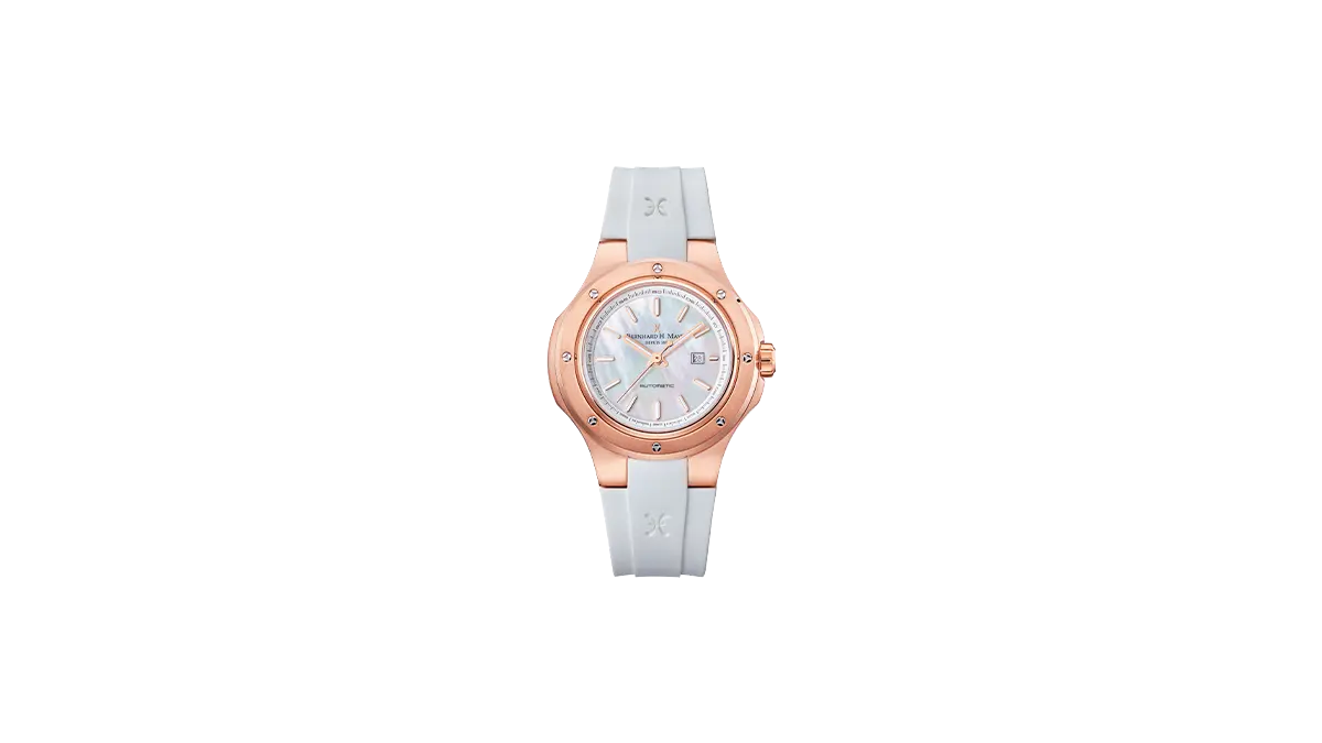 Empire Clara Rose Gold variant from Bernhard H. Mayer's Empire Collection of QNET Watches