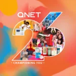 QNET Anniversary banner reads 26 Years of Championing You